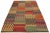 1990s 1990s Kilim Green Red Wool Rug - 7'1" X 9'10" For Sale - Image 4 of 7
