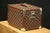 Brown Damier Vanity Case from Louis Vuitton, 1950s For Sale - Image 8 of 13