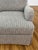 2020s Kravet Tailor Sofa. Maple Frame - A Classic Design Featuring Rolled Arms, Skirted Bottom. Upholstered in a Slub Weave in Tones of Ivory, Taupe & Gray. For Sale - Image 5 of 6