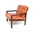 Niels Eilersen Danish Capella Lounge Chair in Leather by Illum Wikkelso for Niels Eilersen, 1960 For Sale - Image 4 of 11