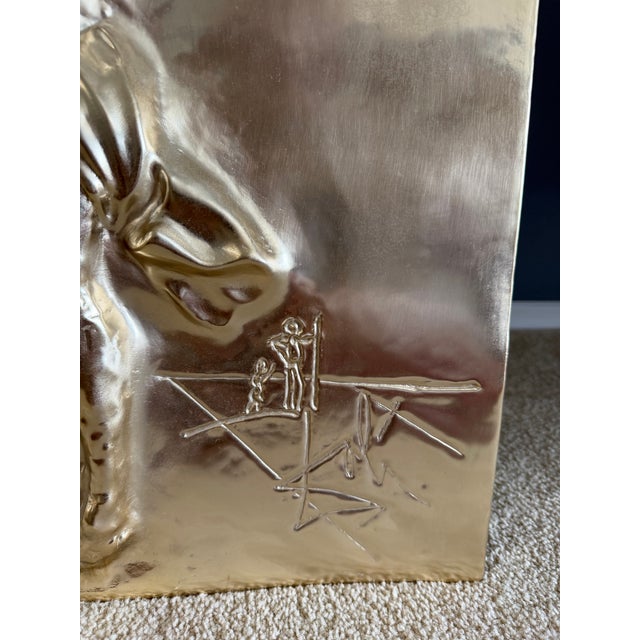 Metal Limited Edition Brass Crucifixion Relief For Sale - Image 7 of 10