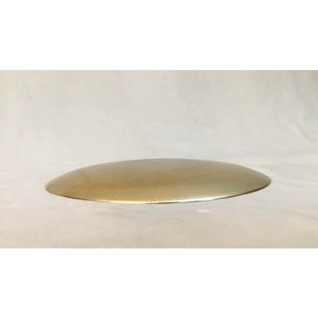 Vintage Mid-Century Mosaic Tile Yellow Tone Bowl Dish For Sale - Image 10 of 12