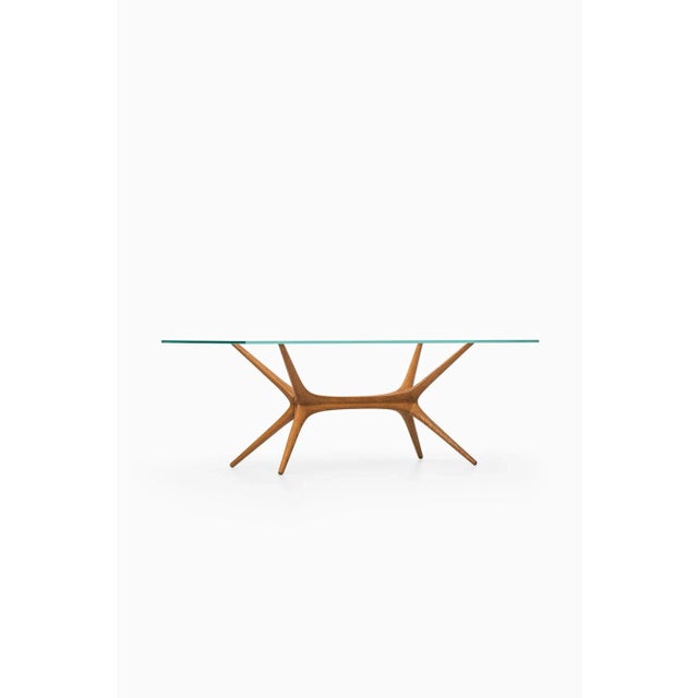 9020 Oak & Glass Coffee Table by Tapio Wirkkala for Asko, 1950s For Sale - Image 9 of 15