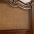 Brown Drexel Heritage Brittany King Headboard French Caning Wicker Carved Wood For Sale - Image 8 of 17