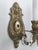 Pair Solid Brass Hand-Made Sconces Removed From a Historic 1908 Home. For Sale - Image 4 of 12