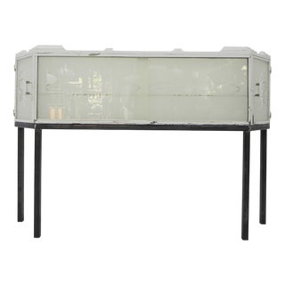 Art Deco Display Cabinet on Legs, 1920s For Sale