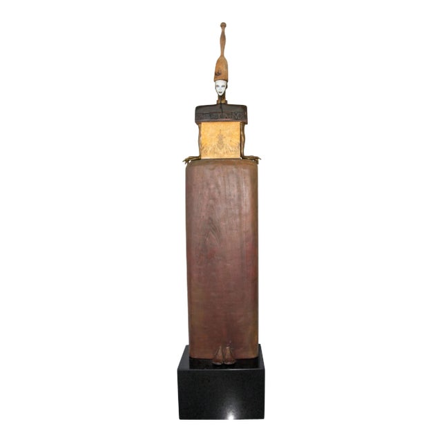 Cecilia Z Miguez Sculpture Found Objects 6ft For Sale