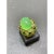 Art Deco Bochic “Orient” Peridot, Penite & Multi Gems 18k Gold & Silver Cocktail Ring Size 9.5 For Sale - Image 3 of 5