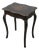 19th Century Black Wooden Side Table with Drawer, France For Sale