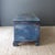 Rustic Blue Painted Cedar Blanket Chest Trunk With Empire C Curved Feet For Sale - Image 9 of 17