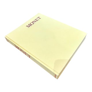 Vintage Monet Coffee Table Hardback Book For Sale