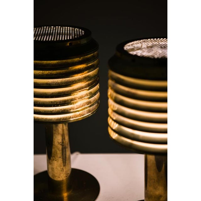 Metal Model B-142 Table Lamps from Hans-Agne Jakobsson, 1950s, Set of 2 For Sale - Image 7 of 8