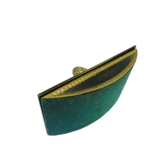 Goldenrod Biedermeier Stand for Pens by Bros. Łopieńscy, 1890s For Sale - Image 8 of 12