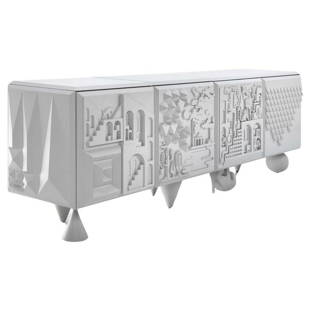 White Tout Va Bien Cabinet by Antoine and Manuel for BD Barcelona, 2009 For Sale - Image 11 of 11