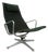 EA124 Lounge Chair in Black Fabric by Charles & Ray Eames for Herman Miller, 1970s For Sale