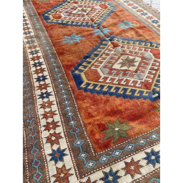 Vintage Turkish Kars Rug, 1970s For Sale - Image 12 of 18
