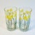 1970s Vintage Boho Chic Daffodils Jane Lynn Glassware - Set of 6, After Georges Briard For Sale - Image 11 of 14