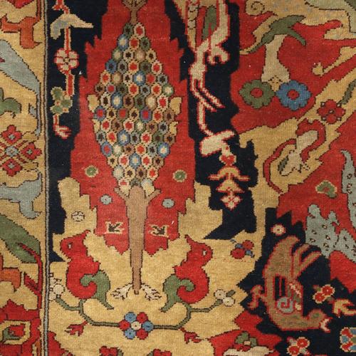 Vintage Herat Wool Rug, Azerbaijan For Sale - Image 5 of 9