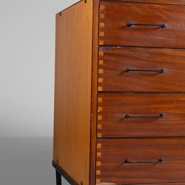 Vintage Wooden Chest of Drawers, 1960s For Sale - Image 4 of 14