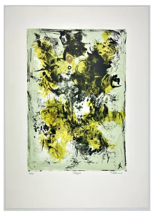 Rolf Cavael, Color Lithograph, Hand-Signed & Limited