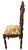 Wood Pair Antique Italian Renaissance Carved Walnut Angels & Griffon Side Chairs For Sale - Image 7 of 18