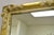 Gold Vintage Fj Newcomb Italian Regency Style Gold Cream Gilt Rectangular Wall Mirror For Sale - Image 8 of 12