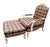 1970s Experience Timeless Comfort With the Highland House French Country Bergère Chair and Ottoman Set. 1970s For Sale - Image 5 of 12