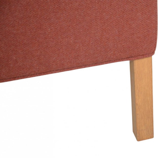 Purple Model 2421 Chair in Fabric by Børge Mogensen, 1980s For Sale - Image 8 of 16