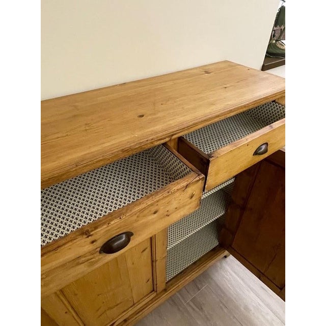 Antique Late 19th Century Wooden Sideboard, Italy, 1890s For Sale - Image 13 of 14