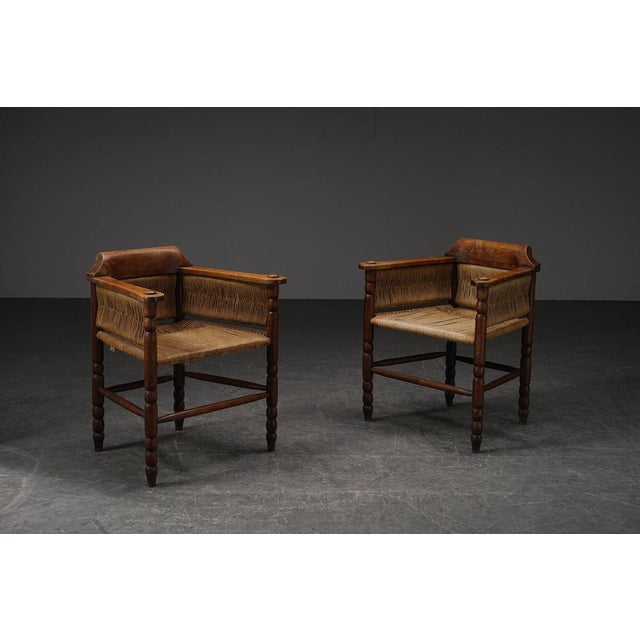 Decorative Chair Set, 1930s For Sale - Image 16 of 18