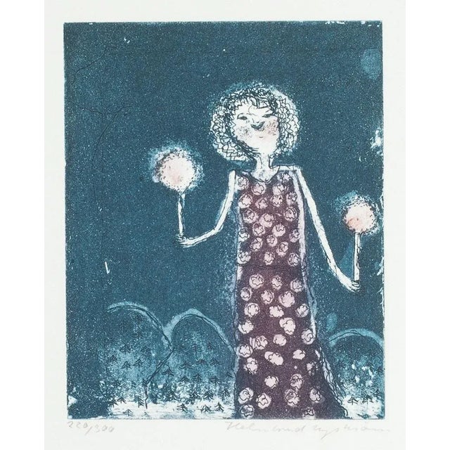 Lights in the Night, 1960s, Lithograph For Sale - Image 3 of 3