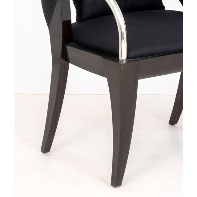 Brueton Mitchell Pickard X Brueton Willow Armchairs, Pair For Sale - Image 4 of 6