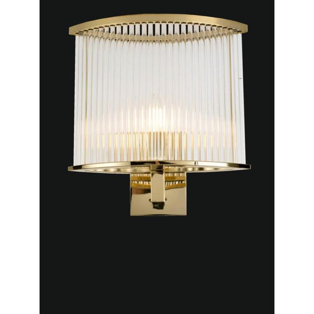 Collection Nettuno Wall Lamp in Metal and Glass by Jago For Sale - Image 17 of 18
