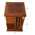 A Country Estate Revolving Bookcase from Niagara Furniture with full grain leather top with a shaped molding surround,...