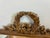 Vintage Hollywood Regency Gold Laurel Crest Wall Mirror For Sale - Image 4 of 9