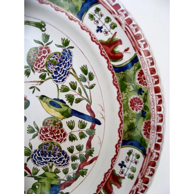 German Ceramic Wall Plates, Set of 3 For Sale - Image 9 of 12