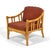 McGuire McGuire A-1 Rattan Lounge Chair For Sale - Image 4 of 11