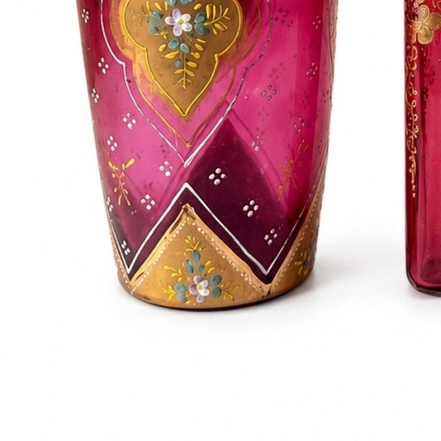 Crystal Jugs and Flowerpot, Set of 3 For Sale - Image 3 of 6
