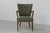 Wood Danish Green Armchair by Alfred Christensen for Slagelse Møbelværk, 1940s For Sale - Image 7 of 18