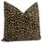 Contemporary 22" Sand Serengeti Cut Velvet Pillows - a Pair For Sale - Image 3 of 5