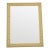 John Widdicomb Style Italian Regency Louis XVI Carved Painted and Gold Gilt Wall Mirror For Sale