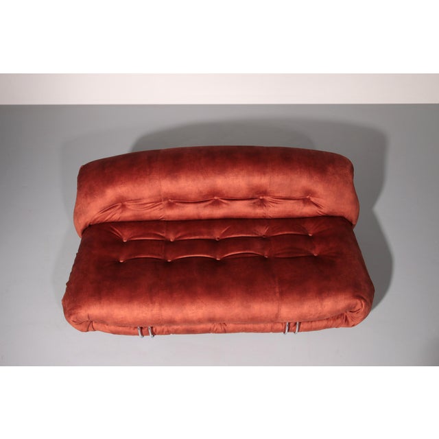 Soriana Sofa by Afra and Tobia Scarpa for Cassina, 1970s For Sale - Image 3 of 11