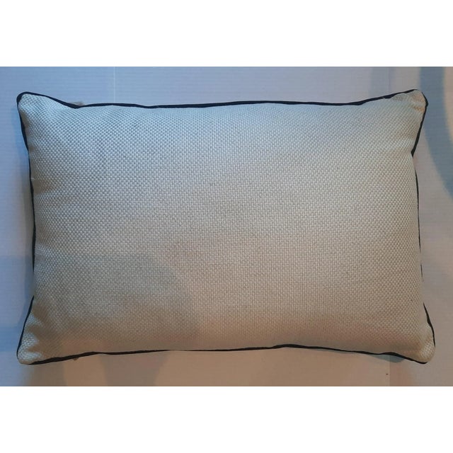 Custom Vintage Vestment Lumbar Pillow For Sale In Atlanta - Image 6 of 7