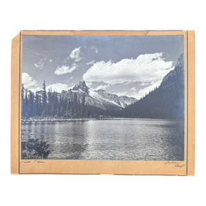Lake O’Hara, Canada, Vintage Photo, Yoko National Park, Canadian Rockies, Near Banff, Alberta