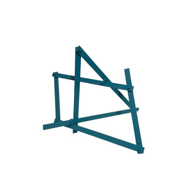 Abstract Larry Mohr, Bars II Sketch Painted Abstract Expressionist Geometric Sculpture Larry Mohr, 1982 For Sale - Image 3 of 18