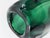 Vintage Vase in Green Blown Glass in an Ovoid Shape from Val Saint Lambert, Belgium For Sale - Image 6 of 10