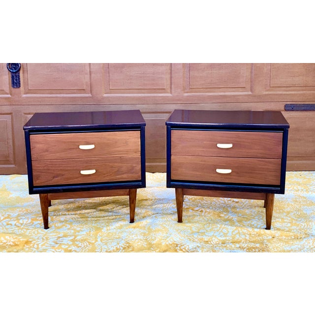 1960 S Mid Century Modern Nightstands A Pair Chairish