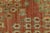 Antique Malayer Style Rug With Terracotta Field and Sage Green Boteh Motifs For Sale In New York - Image 6 of 12
