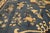 Late 19th Century 1930s Blue Floral Medallion Antique Chinese Peking Rug 15' 6" X 18' 3" Hand Knotted Wool Carpet For Sale - Image 5 of 6