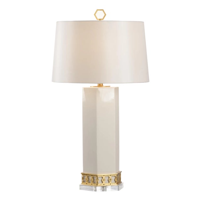 Miriam Table Lamp - White For Sale